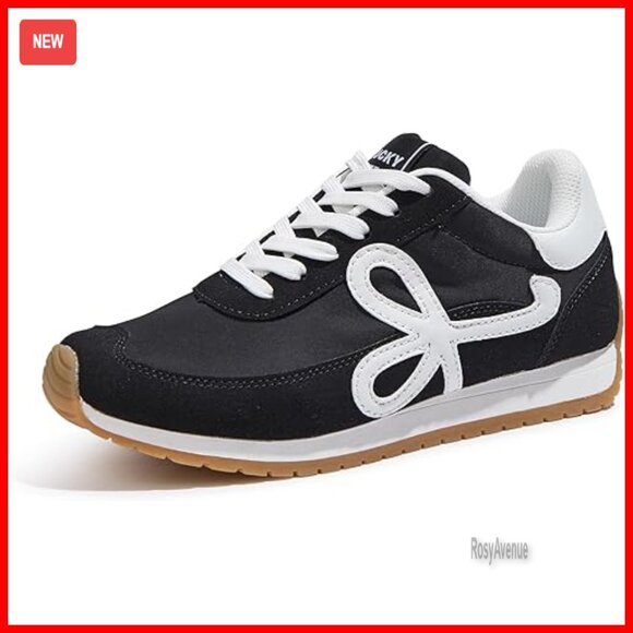 Women's Fashion Sneakers Low Top Retro Casual Running Walking Shoes